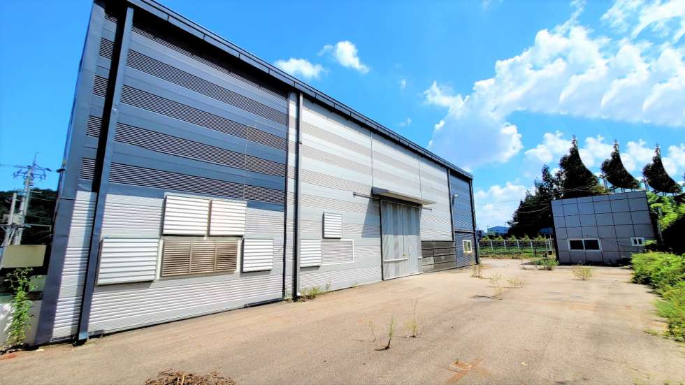 경기 김포시 월곶면 갈산리 김포 월곶 공장 임대 전기 600kw, 전차량진입 가능 & 천막, 내부사무실 설치 월세 매물번호 10026 사진 2